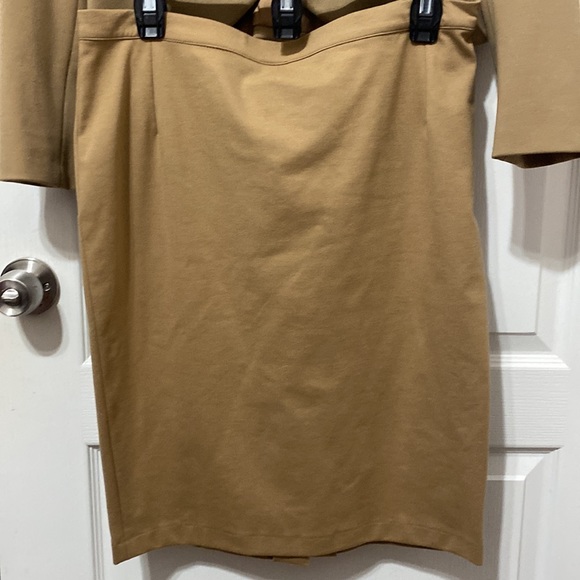 NWT Antonio Derrico beige jacket skirt set - Picture 2 of 9
